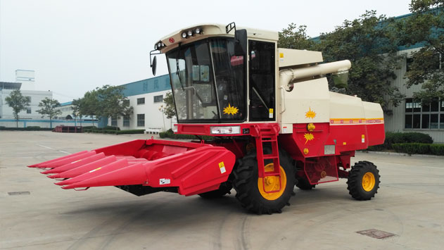 4YZ-5自走式玉米玉米籽粒收成机